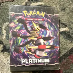 Pokemon Platinum Pokemon Cards Binder Lot Eevee Charmander Squirtle Pikachu Holo - Image 1