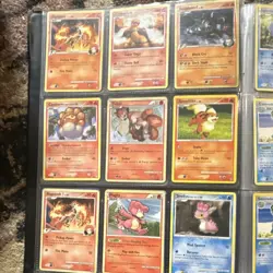 Pokemon Platinum Pokemon Cards Binder Lot Eevee Charmander Squirtle Pikachu Holo - Image 3