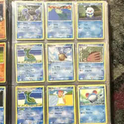 Pokemon Platinum Pokemon Cards Binder Lot Eevee Charmander Squirtle Pikachu Holo - Image 4
