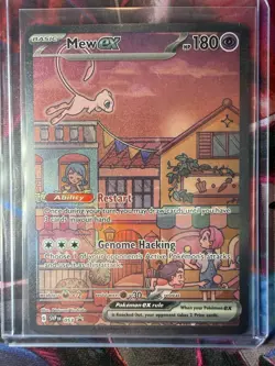 Mew EX SVP 053 Pokemon TCG Scarlet & Violet 151 UPC Promo Card NM Condition - Image 1