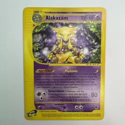 Alakazam 33/165 E-Card Expedition Regular Rare LP Pokemon Card - Image 1