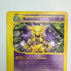 Alakazam 33/165 E-Card Expedition Regular Rare LP Pokemon Card - Image 2