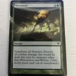 Moonmist MP Magic the gathering MTG Green werewolve card LOT3 - Image 1