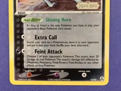 Pokemon TCG Absol 15/92 EX Legend Maker Stamped Holo Card Excellent - Image 3