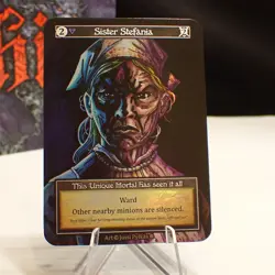 Sister Stefania - Foil - TCG Sorcery Gothic Card - Image 1
