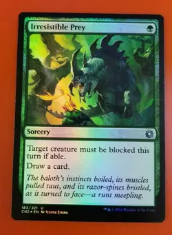 1x Irresistible Prey | FOIL | Conspiracy Take the Crown | MTG Magic Cards - Image 1