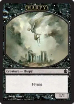 Harpy Token - Theros #6/11 MTG Magic The Gathering - Image 1