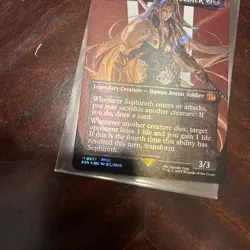 Sephiroth, Fabled SOLDIER (Borderless) (Surge Foil) Final Fantasy Magic - Image 3