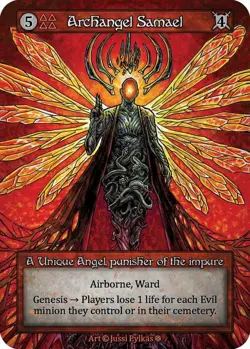 Sorcery Contested Realm - Archangel Samael - Gothic (GT) - Image 1