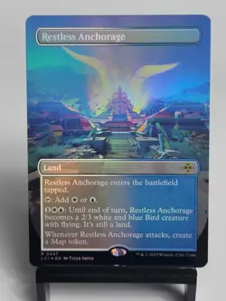 MTG - The Lost Caverns of Ixalan - Restless Anchorage - Borderless - FOIL - Image 1