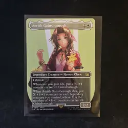 Magic the Gathering: Aerith Gainsborough (Borderless) Final Fantasy Regular NM - Image 1