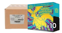 Pokemon-Ascended Heroes -10 ETB- Elite Trainer Box Sealed Case - PRE-SALE - Image 1
