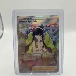 Pokemon Elesa's Sparkle 147/159 Crown Zenith Full Art Trainer Holo Ultra Rare - Image 1