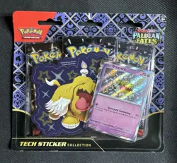 Pokemon TCG Scarlet & Violet Paldean Fates Tech Sticker Collection (Greavard) - Image 1