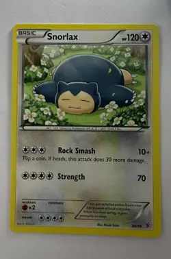 Pokemon TCG Snorlax 26/39 Kalos Starter Set Regular - Image 2