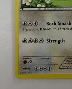 Pokemon TCG Snorlax 26/39 Kalos Starter Set Regular - Image 5