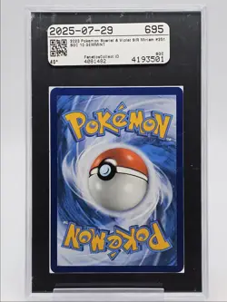 MIRIAM 2023 POKEMON SCARLET VIOLET SPECIAL ILLUSTRATION RARE 251 SGC 10 Q0004 - Image 2