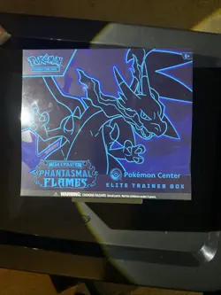 phantasmal flames etb. Pokemon Center ETB Exclusive From Pokemon Center Unopened - Image 3