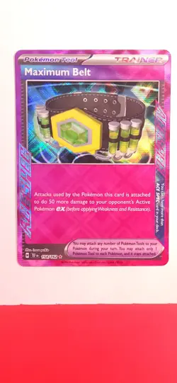 Pokemon TCG - Maximum Belt 154/162 - Ace Spec - Temporal Forces - NM - Image 1