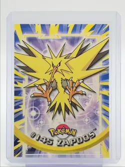 #145 ZAPDOS 1999 TOPPS POKEMON TV ANIMATION SERIES 1 Q2371 - Image 1