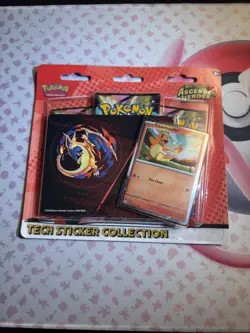 Pokemon Ascended Heroes Tech Sticker Collection Charmander New Sealed IN-HAND - Image 1