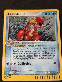 Crawdaunt 3/97 Dragon Holo E-Reader Pokemon Tcg - Image 1