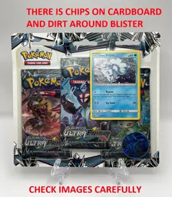 (402833) Pokemon Sun & Moon Ultra Prism Booster 3-Pack Blister - Factory Sealed - Image 2