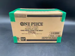 #3 One Piece Japanese PRB-01 The Best Premium Booster Box Case Sealed - Image 1