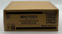 One Piece TCG The Azure Sea’s Seven Booster Box Case 12 Boxes Sealed OP-14 - Image 1