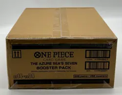 One Piece TCG The Azure Sea’s Seven Booster Box Case 12 Boxes Sealed OP-14 - Image 5
