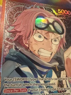 1x Koby Alt Art Leader OP11-001 One Piece TCG Mint English + 1x Foil Don!! - Image 2