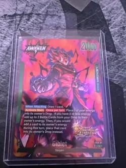 Giblet FS10-01 Leader Dragon Ball Legends Card - Image 1