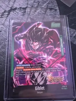 Giblet FS10-01 Leader Dragon Ball Legends Card - Image 2