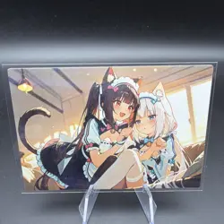 Chocola & Vanilla Anime Waifu Card Doujin ACG Goddess Holo - Image 1
