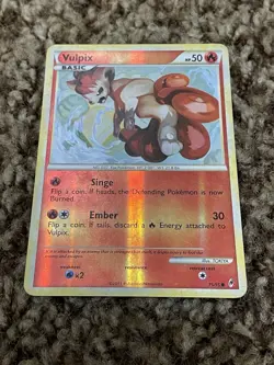 Pokemon Card - Vulpix Call of Legends 75/95 Reverse Holo - Image 1