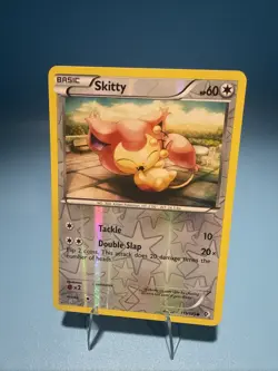 Skitty 113/149 Common Reverse Holo Pokemon Card Boundaries Crossed LP - Image 1