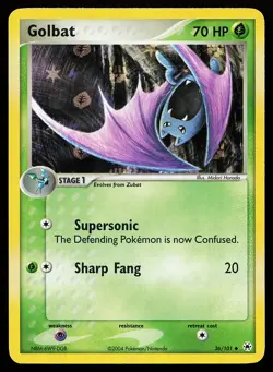 Golbat 36/101 Uncommon Reverse Holo EX Hidden Legends Pokemon Card - Image 1