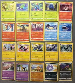 Crown Zenith Pokemon Cards Lot Shinx Luxio Luxray Oddish Scyther Wailord Solrock - Image 1