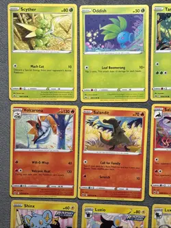 Crown Zenith Pokemon Cards Lot Shinx Luxio Luxray Oddish Scyther Wailord Solrock - Image 2