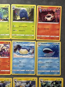 Crown Zenith Pokemon Cards Lot Shinx Luxio Luxray Oddish Scyther Wailord Solrock - Image 4