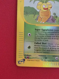 Exeggutor #12/147 Reverse Holo Rare Aquapolis E Series 2002 Pokemon Card - NM - Image 5