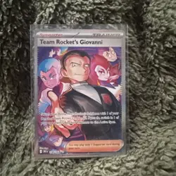 Pokemon TCG Team Rocket's Giovanni 238/182 SIR Destined Rivals NM/MT Condition - Image 1