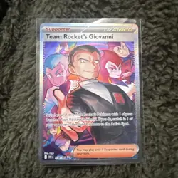 Pokemon TCG Team Rocket's Giovanni 238/182 SIR Destined Rivals NM/MT Condition - Image 3