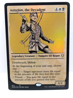 Astarion, the Decadent - Battle for Baldur's Gate - Showcase - Foil - CLB 413 - Image 1