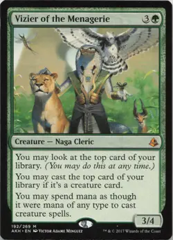 Vizier of the Menagerie M Amonkhet 192 LP-NM MTG - Image 1