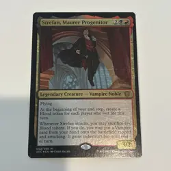 MTG FOIL Strefan, Maurer Progenitor - Innistrad: Crimson Vow Commander #002 LP - Image 1