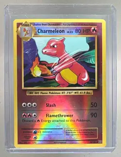 Charmeleon 2016 Pokemon XY Evolutions #10/108 Reverse Holo - Image 1
