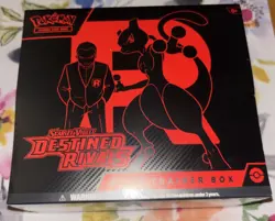 Pokemon Destined Rivals Elite Trainer Box ETB Sealed New - Image 1