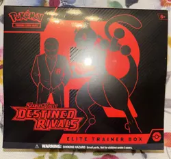 Pokemon Destined Rivals Elite Trainer Box ETB Sealed New - Image 2