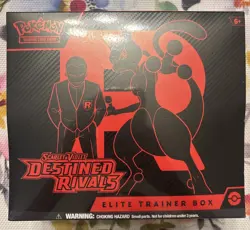 Pokemon Destined Rivals Elite Trainer Box ETB Sealed New - Image 3